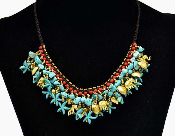 Tribal necklace chocker